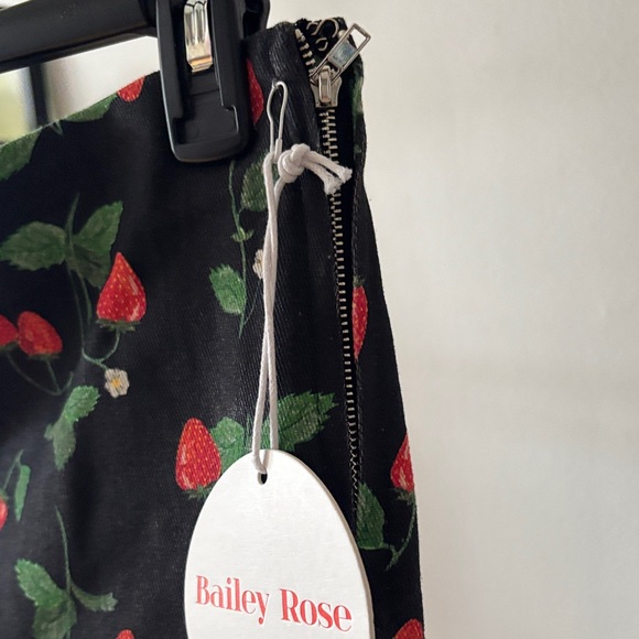 Bailey Rose Strawberry Micro Mini Skort - Picture 3 of 4
